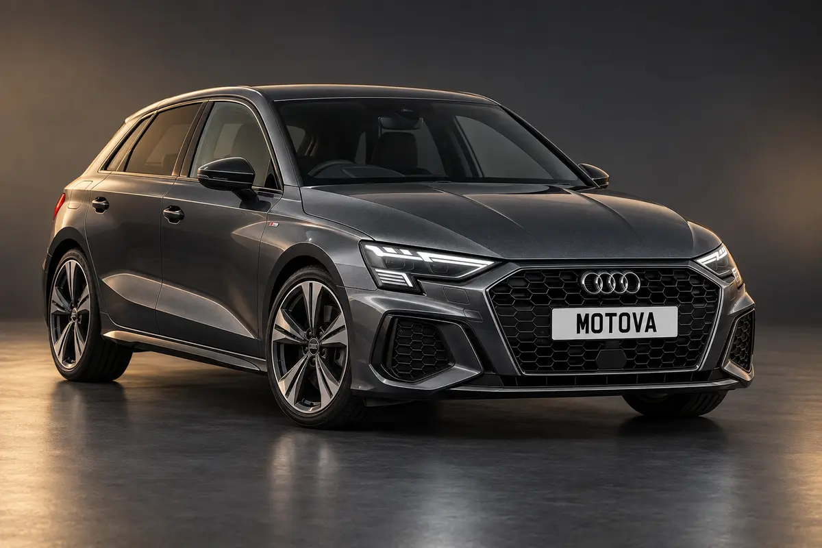 Audi A3 available for monthly hire from MOTOVA
